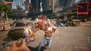 cyberpunk cracked gameplay